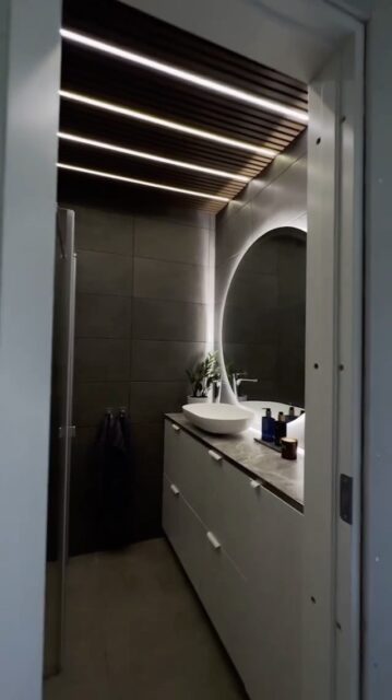 Belysning i badrum💡 Styrd med rörelsevakt via Zigbee och home assistant.
#zigbee #homeassistant #lighting #bathroom #inspo